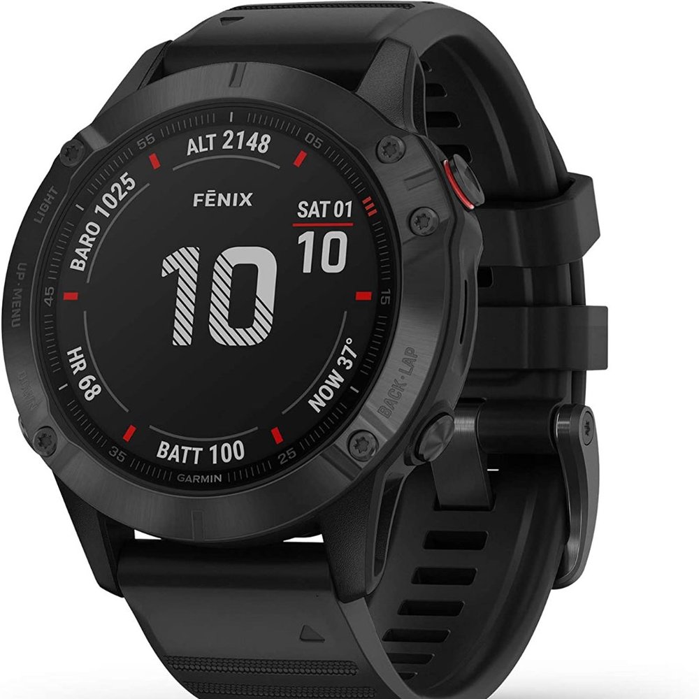 Garmin fenix 6 Pro GPS Watch Blk/Blk Band - Minnesota Seller - Same Day Ship